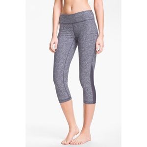 Zella // “Live-In” Streamlined Mesh Crop Legging